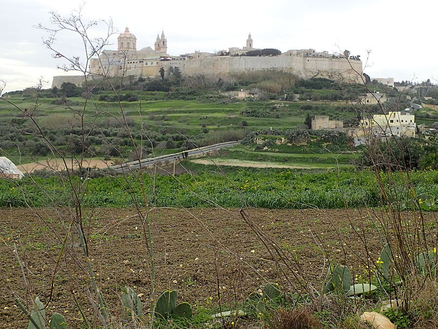 39 Dřívější hlavní město Malty - Mdina