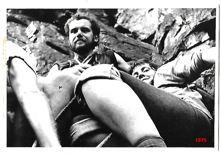 03a Jana leze na Wilsonku, rok 1975