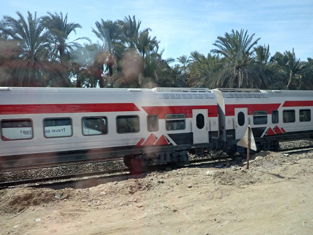 99f Vlak Káhira - Asuán