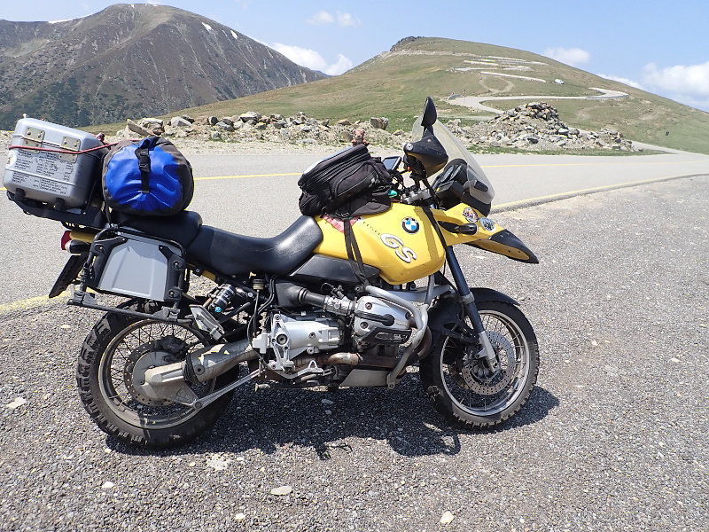 48 Po roce na Transalpinu, od jihu.