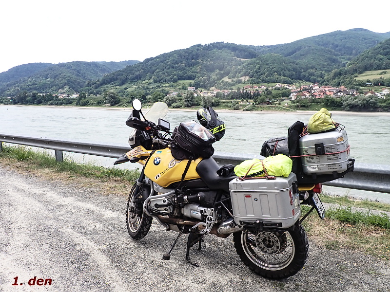 02 Údolí Wachau, Dunaj.
