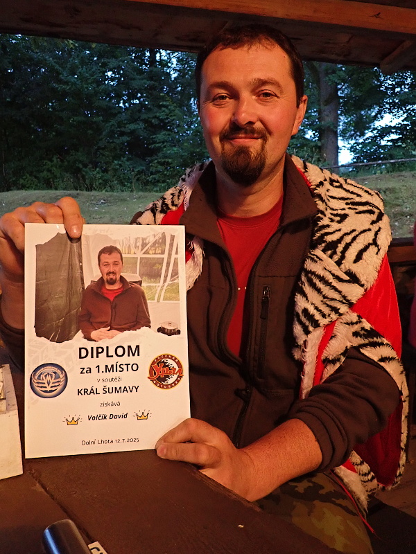 38 David z Jeseníku, nový Král Šumavy