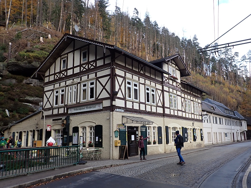 44 U Lichtenhainer vodopádu