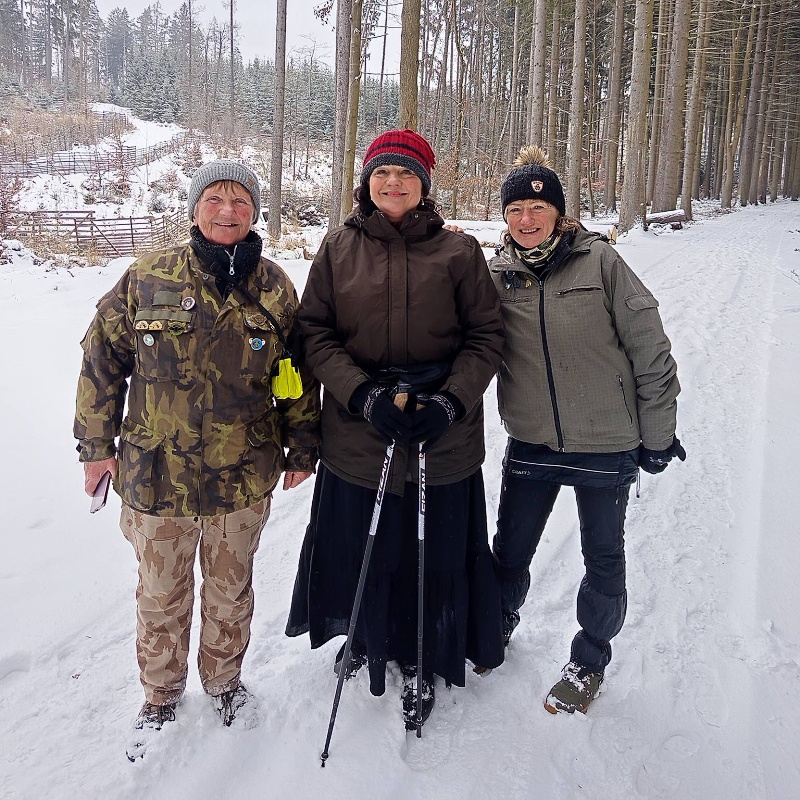 09 S kámoškami cestou do Baldova