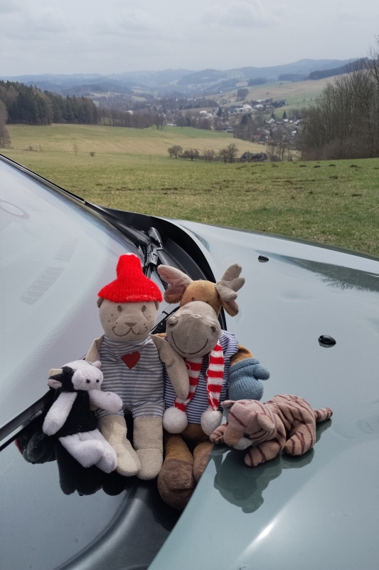 28 Výhled na Vysočinu z Luckého vrchu