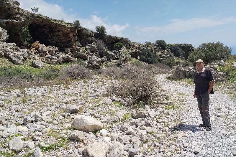 41 Dolní část soutěsky Imbros je bez lidí, nahoře byly docela davy.