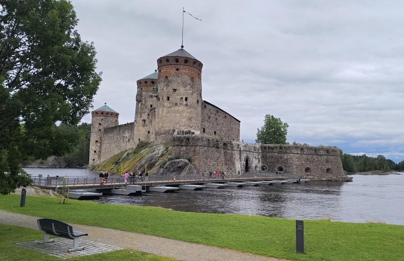 23 Savonlinna, hrad sv. Olava z roku 1475