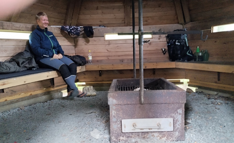 41 Jeden z přístřešků pro turisty