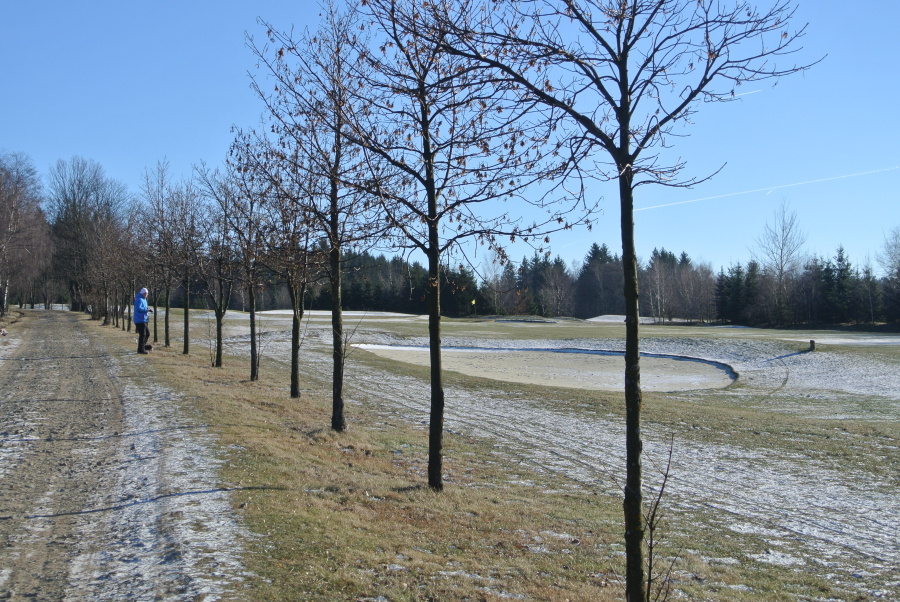 32 Na golfovém hřišti v Kořenci je teplo