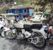 55 Policejní motorky na chceck pointu